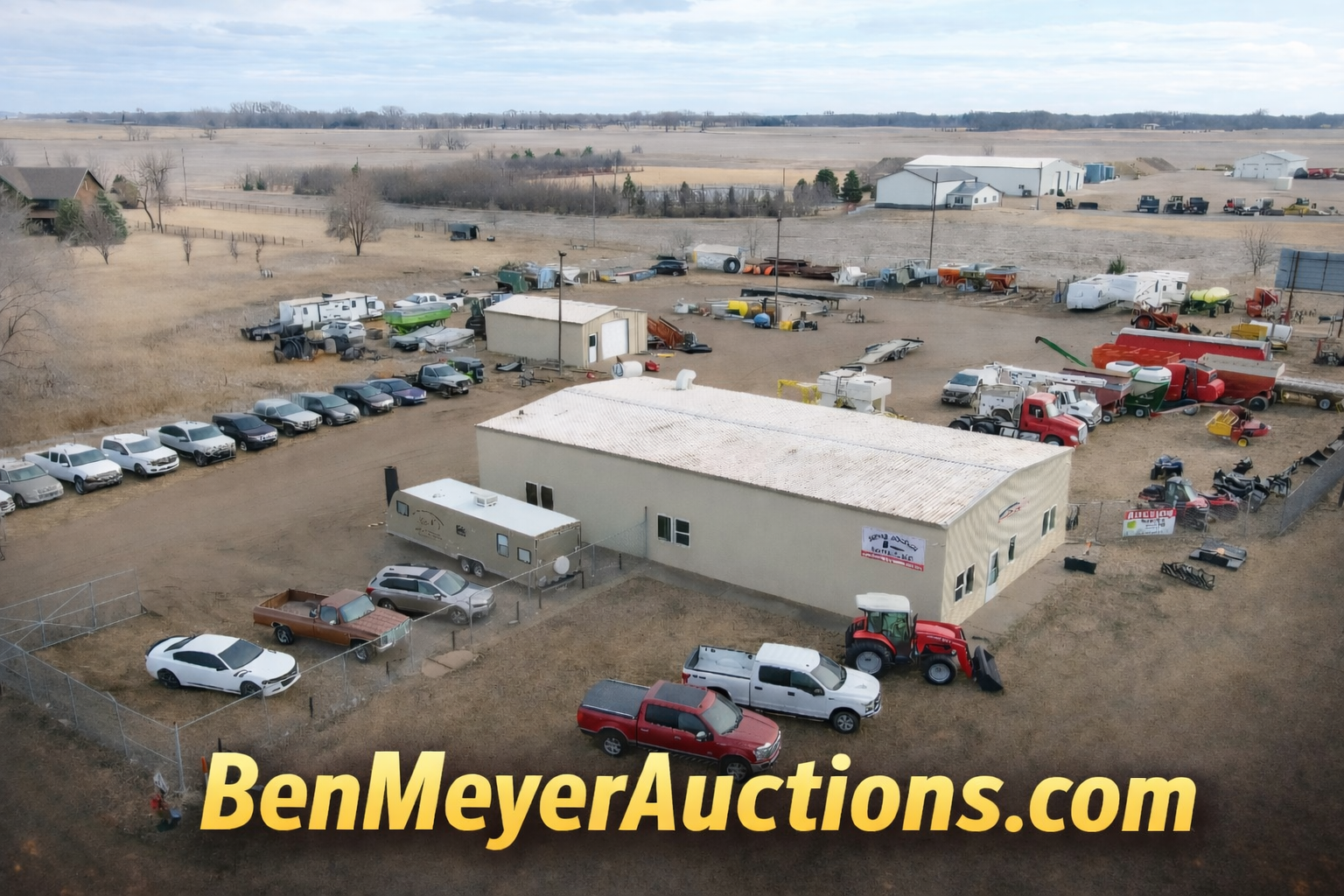 March 16th Auction – Farm Equipment, Vehicles, Trucks, Trailers, Livestock –  Online Only