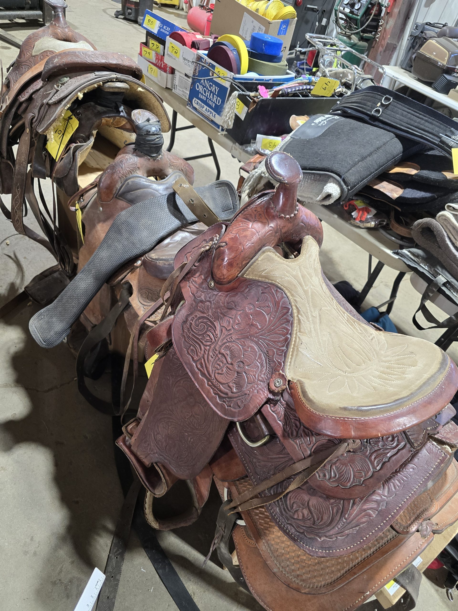 May 5th 7pm Online Only Auction Horse Tack & Equine related items